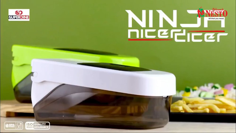 🔪✨ Chop, Slice & Dice Made Easy! 🥒🍅 Discover the Superdine Nicer Dicer — your ultimate kitchen partner for quick, easy, and efficient meal prep! 🌟 From fresh veggies to fruits, enjoy perfect cuts
