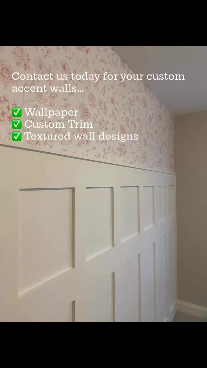 View of We specialize in painting, textured accent walls, lime wash, trim work ...