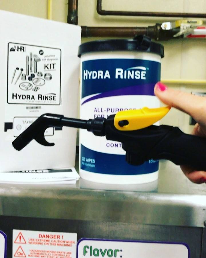 Do you dread sanitizing your #softserve machine? Have no fear, Hydra ...