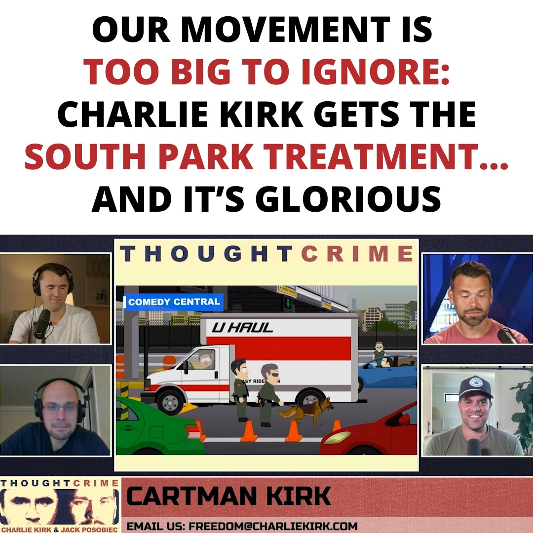 Charlie Kirk - Our Movement is Too Big to Ignore: Charlie... | Facebook