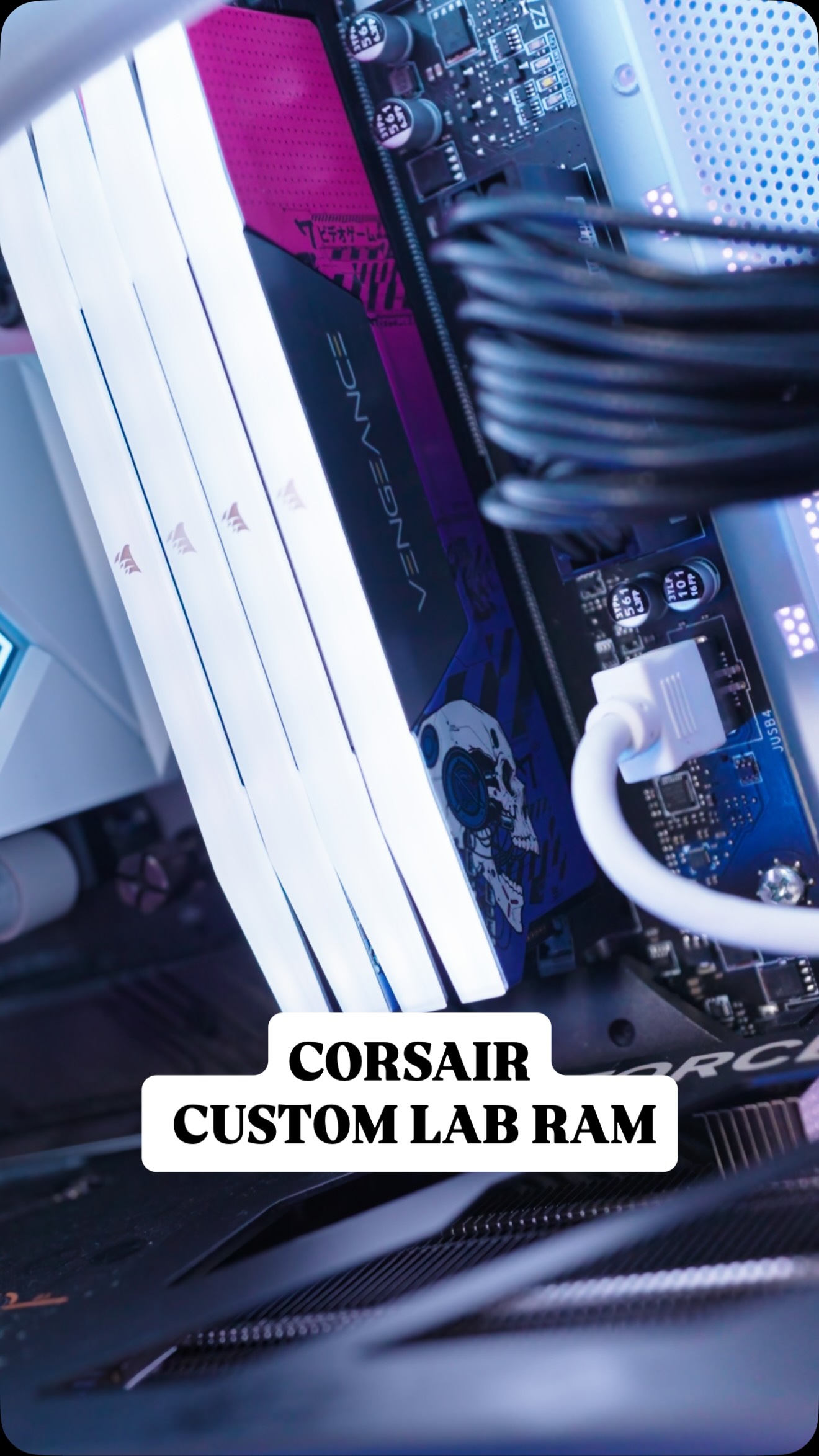 CORSAIR CUSTOM LAB RAM 🔥💀 Design: “Respawn - Black” CORSAIR offers a ...