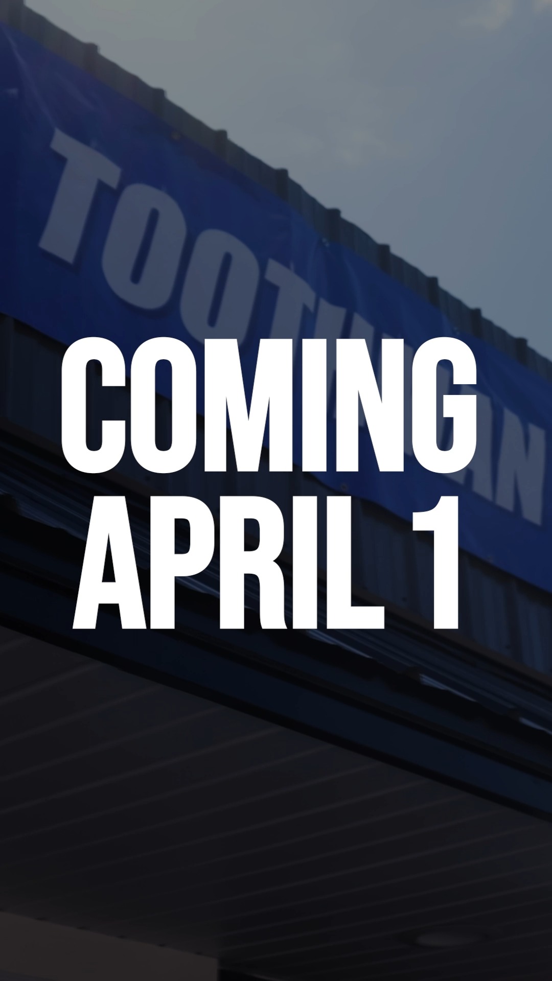 🚨 Coming April 1st! 🚨 Toothman Factory Outlet is approaching the finish ...