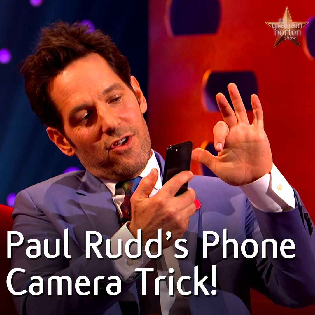 Paul Rudd teaches the Graham and Miriam how he creates his own special ...