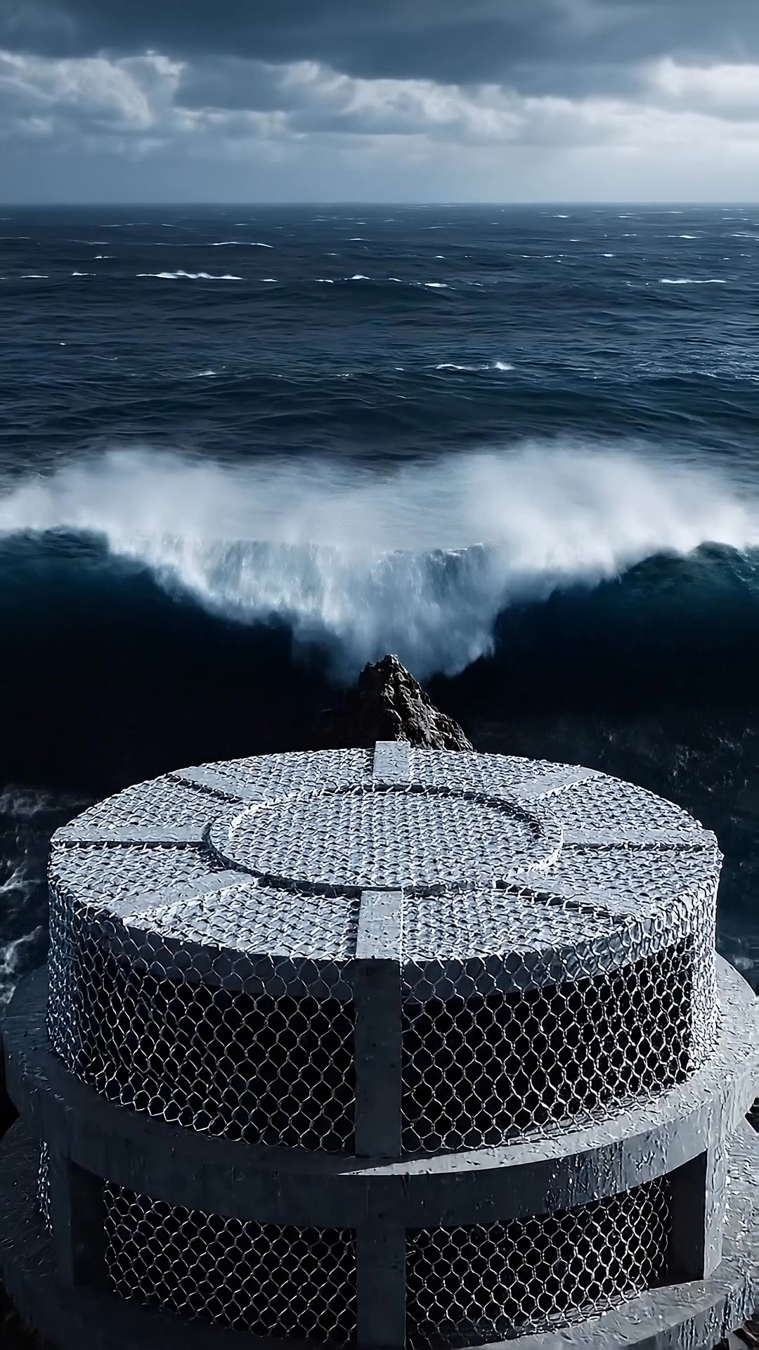 A 16-square-meter rock worth hundreds of millions… 💰🌊 Japan
