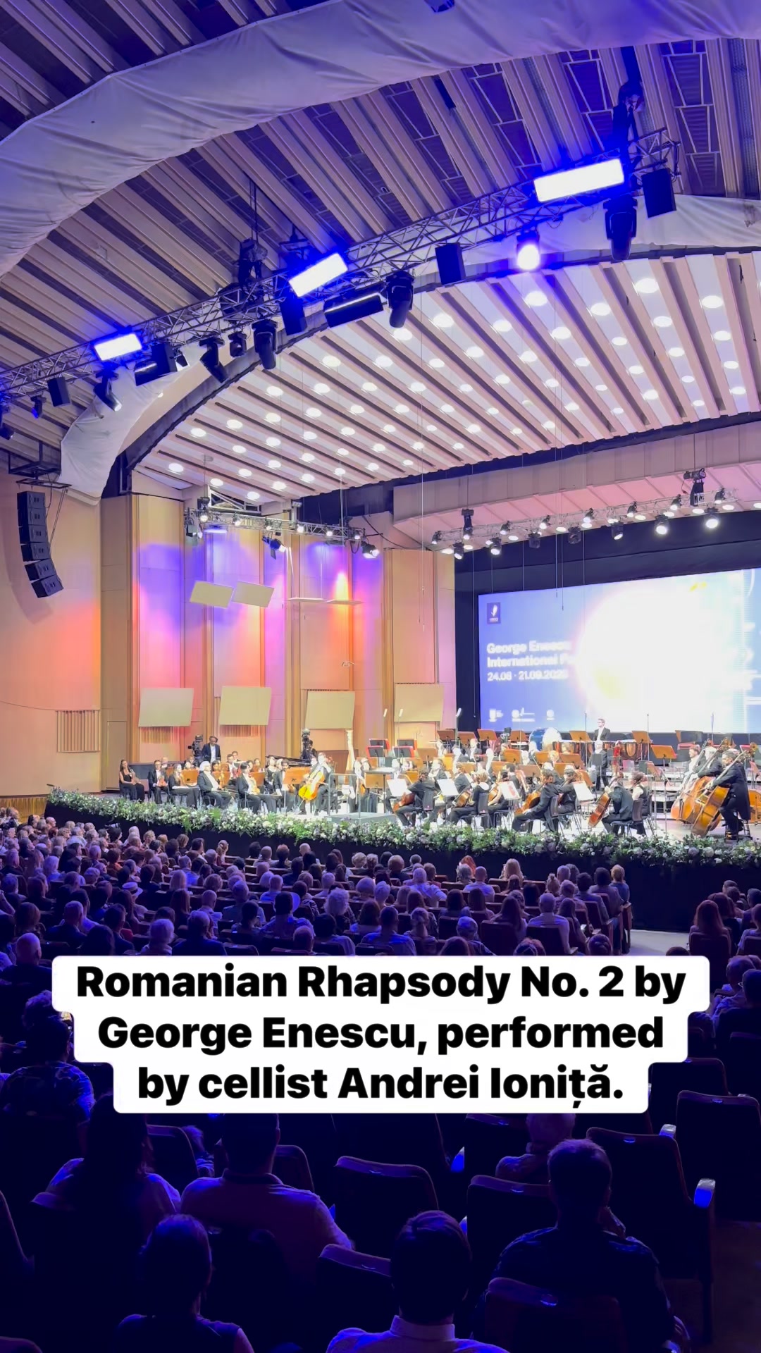Romanian Rhapsody No. 2 by George Enescu, performed in a musical ...