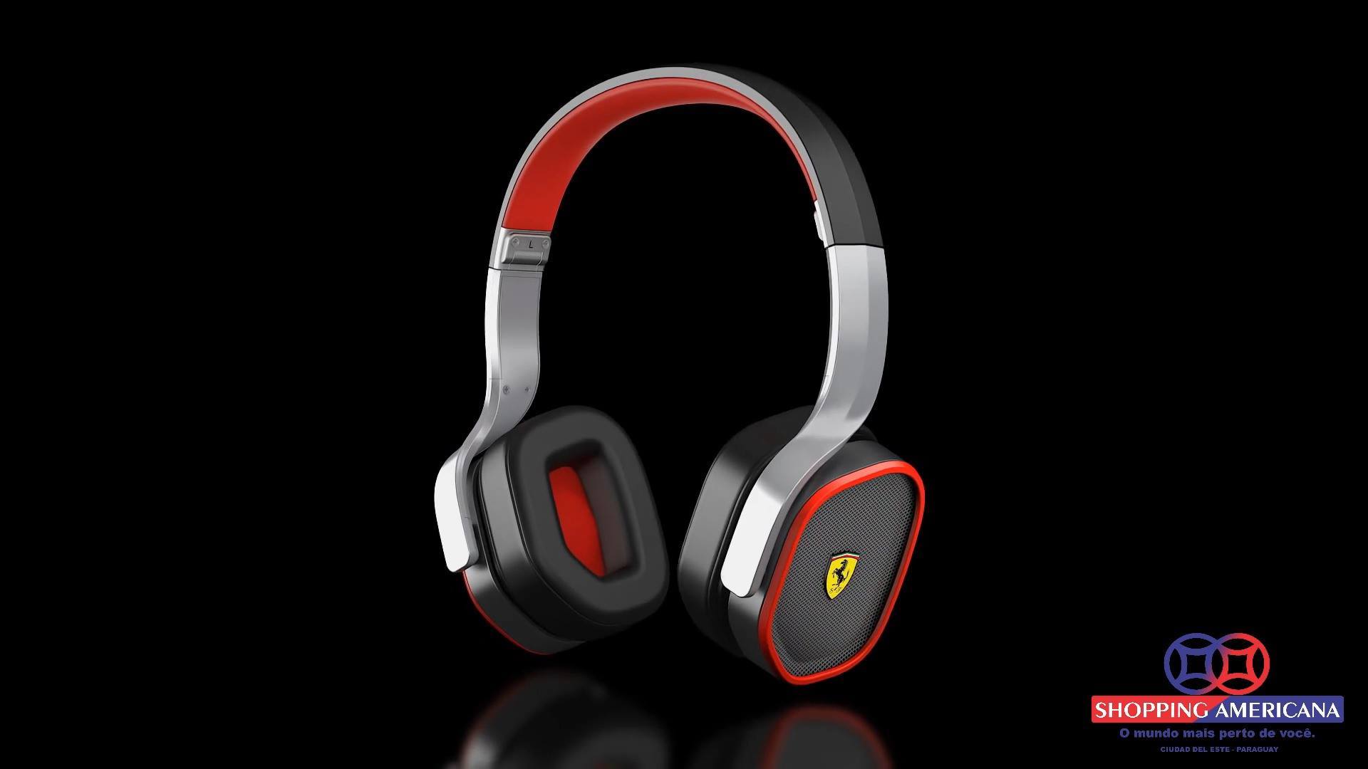 Com um design diferenciado, o fone de ouvido Ferrari by Logic3