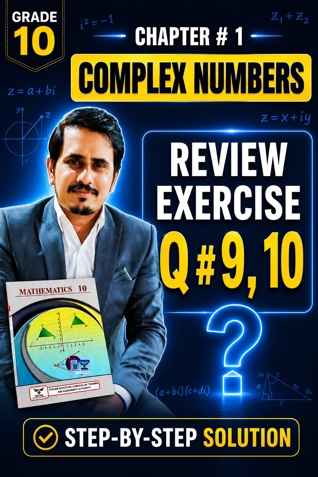 Class 10 Review Exercise 1 Question 9, 10 | Review Ex 1 Q # 9,10