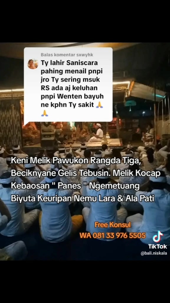 KELAHIRAN MELIK RANGDA TIGA Konon, Efek Niskalanya Sama Sama Berefek ...