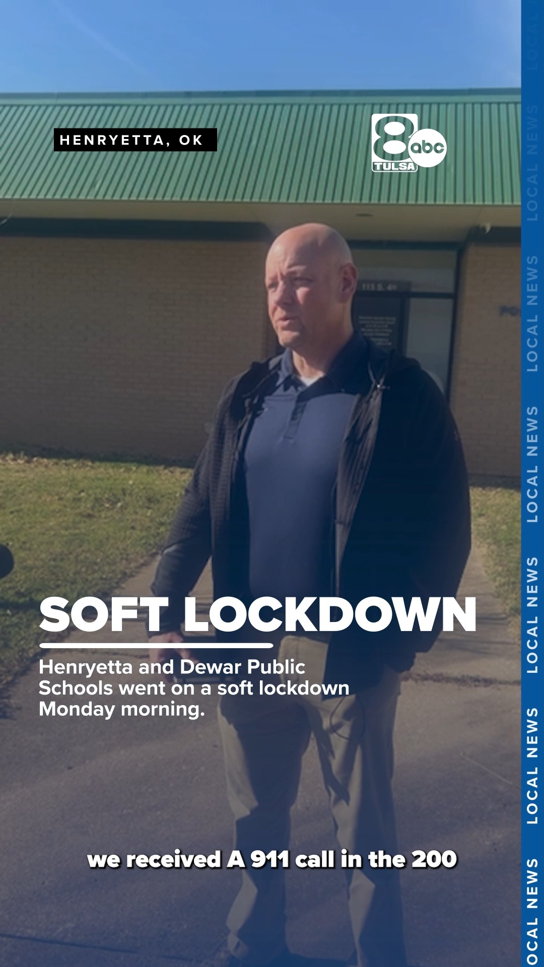 Henryetta Police Chief Steve Norman provides an update on what caused a ...