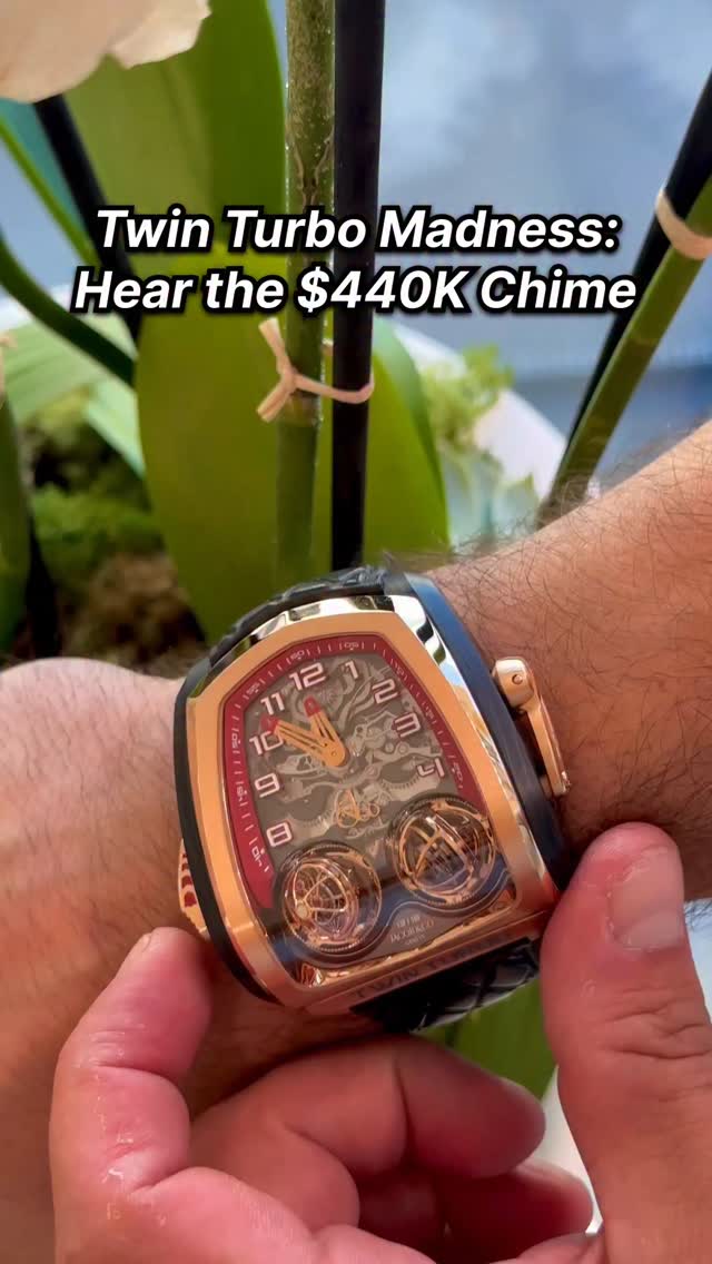 The Twin Turbo is the first watch to combine two triple-axis, high