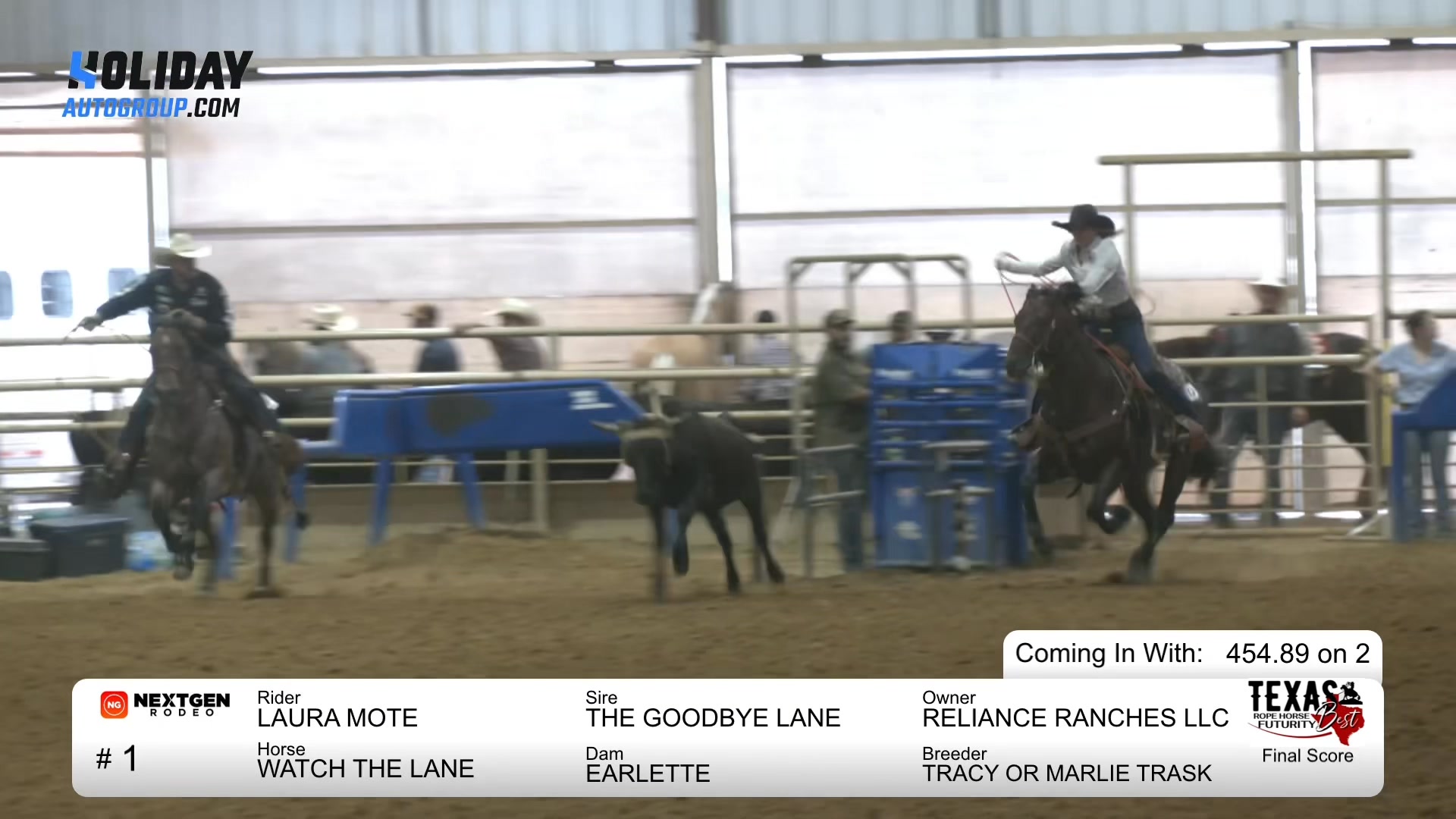 Laura Mote on WATCH THE LANE taking first in the Limited Heading at the ...