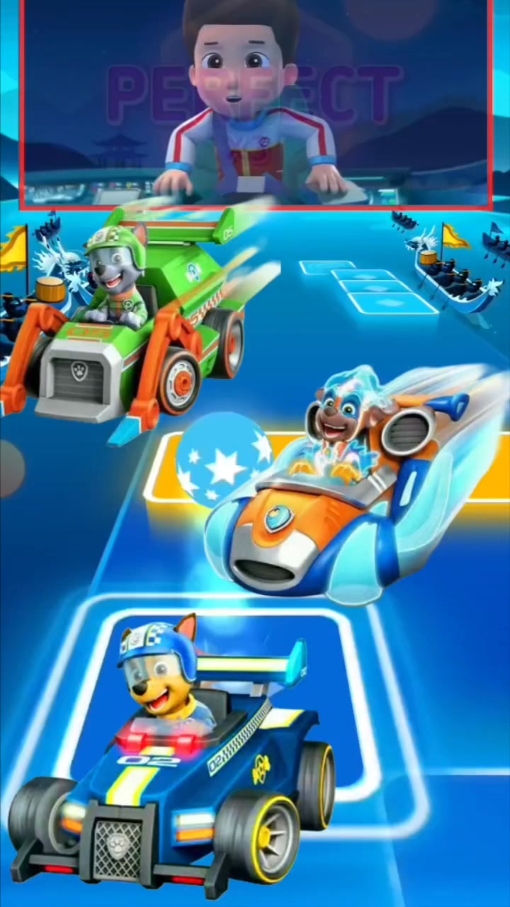Paw Patrol - Team Ryder - Ryder, Marshall, Chase, Rocky, Skye, Rubble # ...