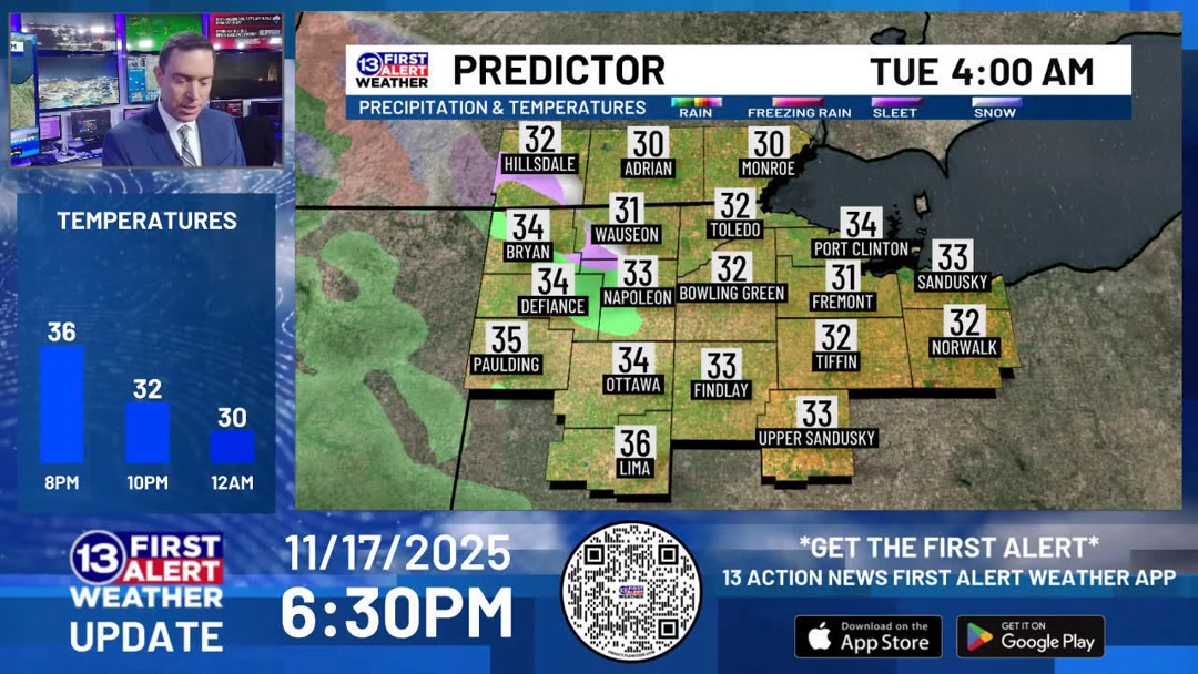 13 FIRST ALERT WEATHER DAY INFORMATION: Here's Jay with what to expect ...