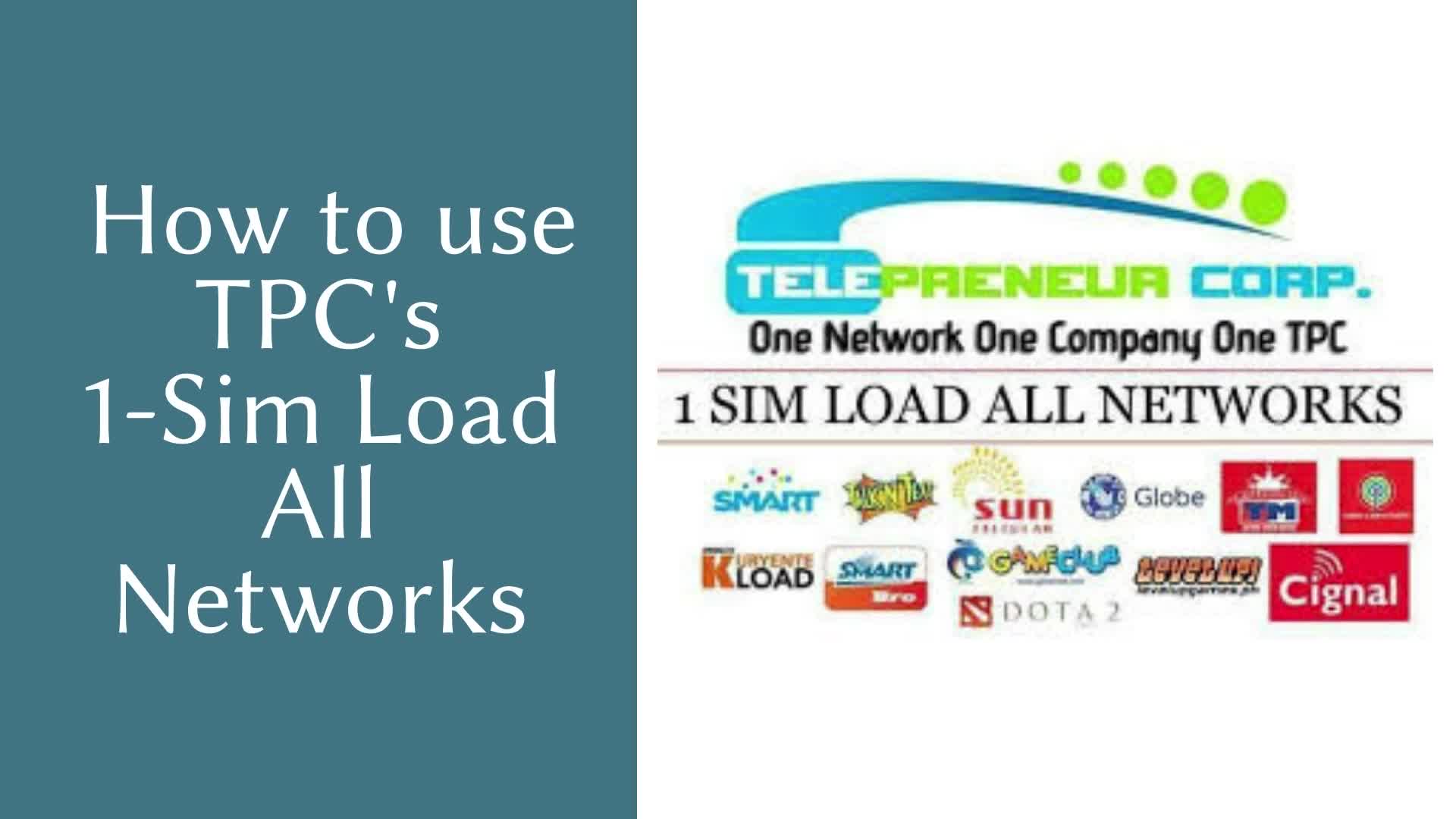 1 Sim Load All Network-Aileen Manuel - Home