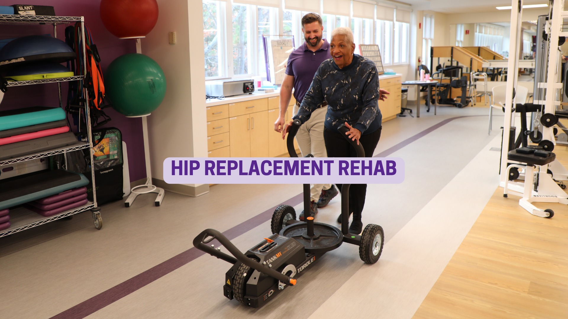 In August, Edith had hip replacement surgery. Having been a patient of ...