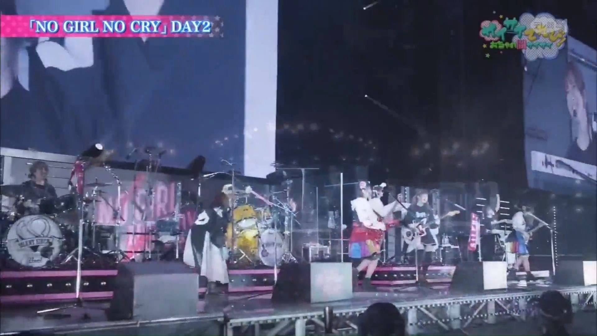 Bands: Poppin'Party×SILENT SIREN Song: NO GIRL NO CRY Live: Poppin