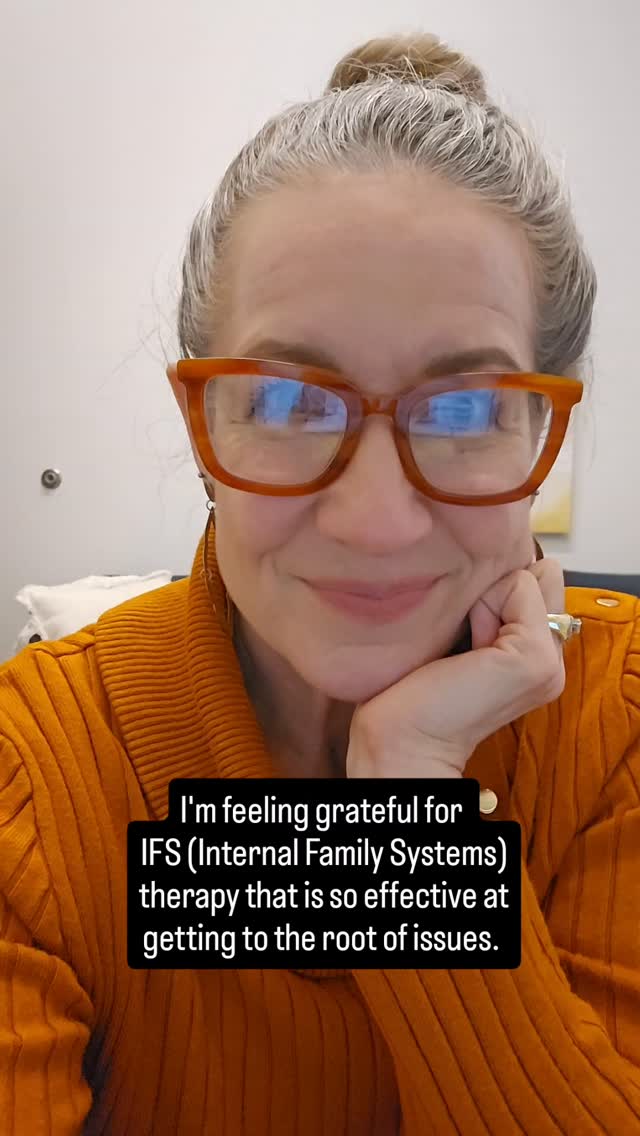 I'm sitting here feeling grateful for IFS (Internal Family Systems ...
