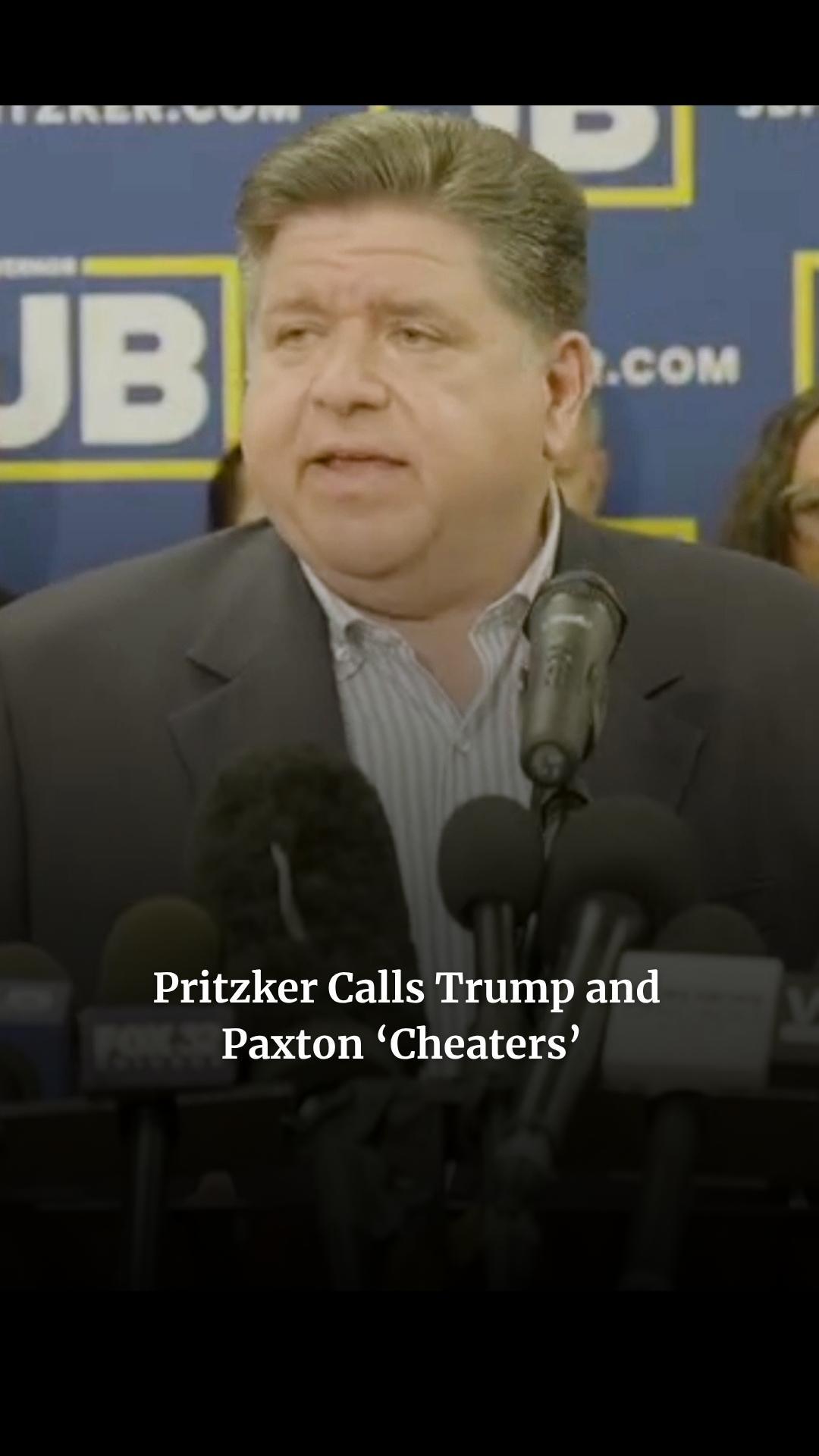Illinois Governor J.B. Pritzker is criticizing Texas Republicans over ...