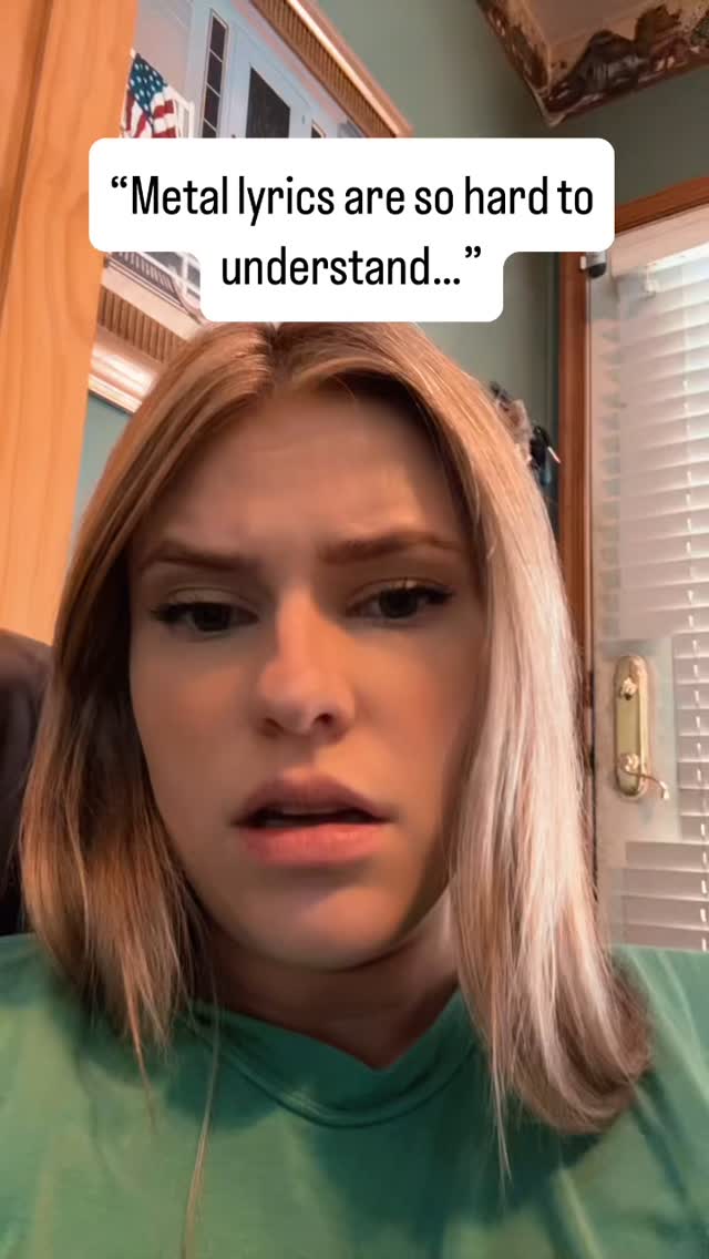 Can we all pretend that these are the actual lyrics thanks 🥲 #metal # ...