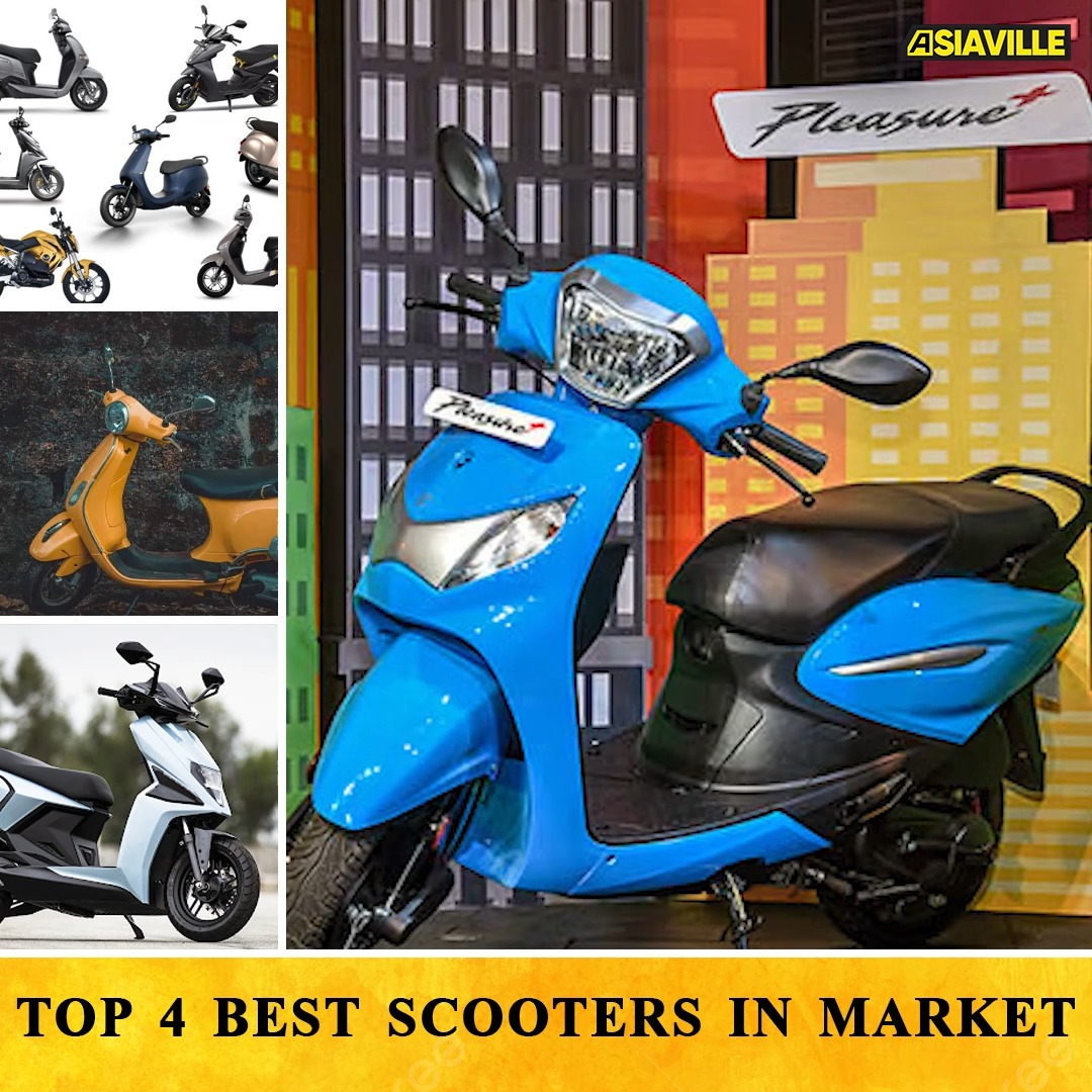 TOP 4 BEST SCOOTERS IN MARKET #BestScooters #TopScooters