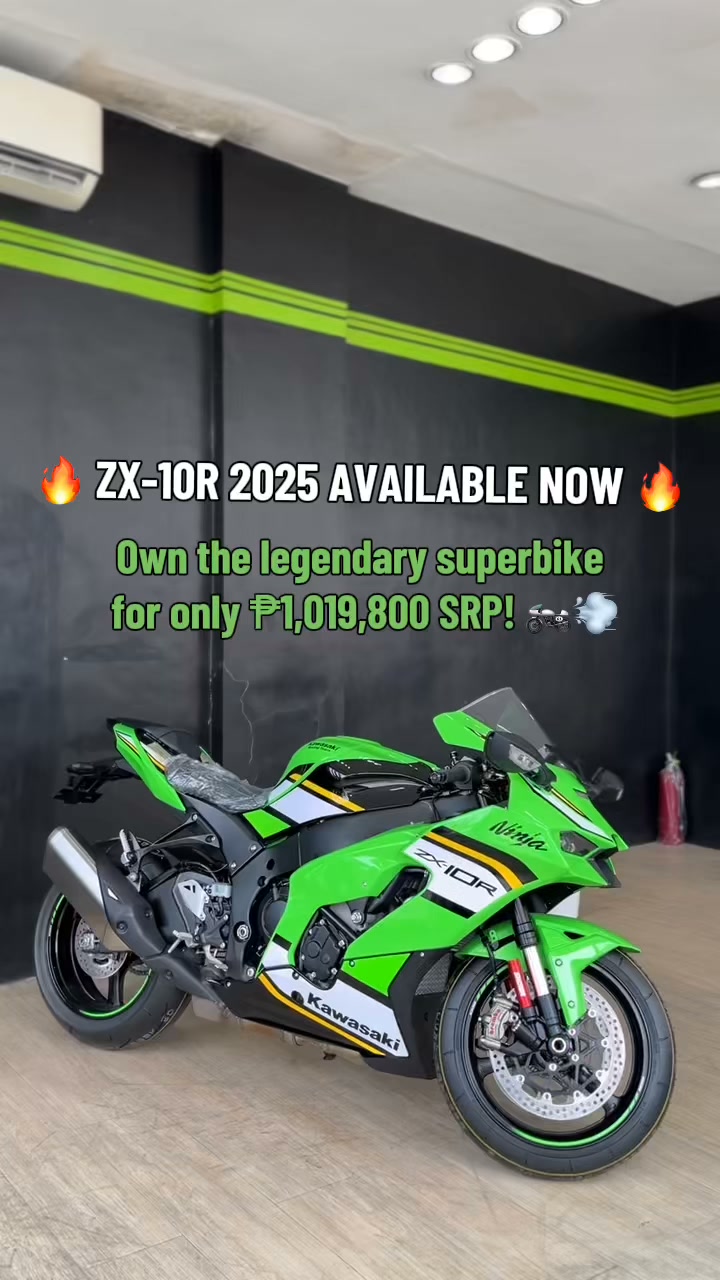Meet the Kawasaki Ninja ZX-10R 2025 — built for riders who want