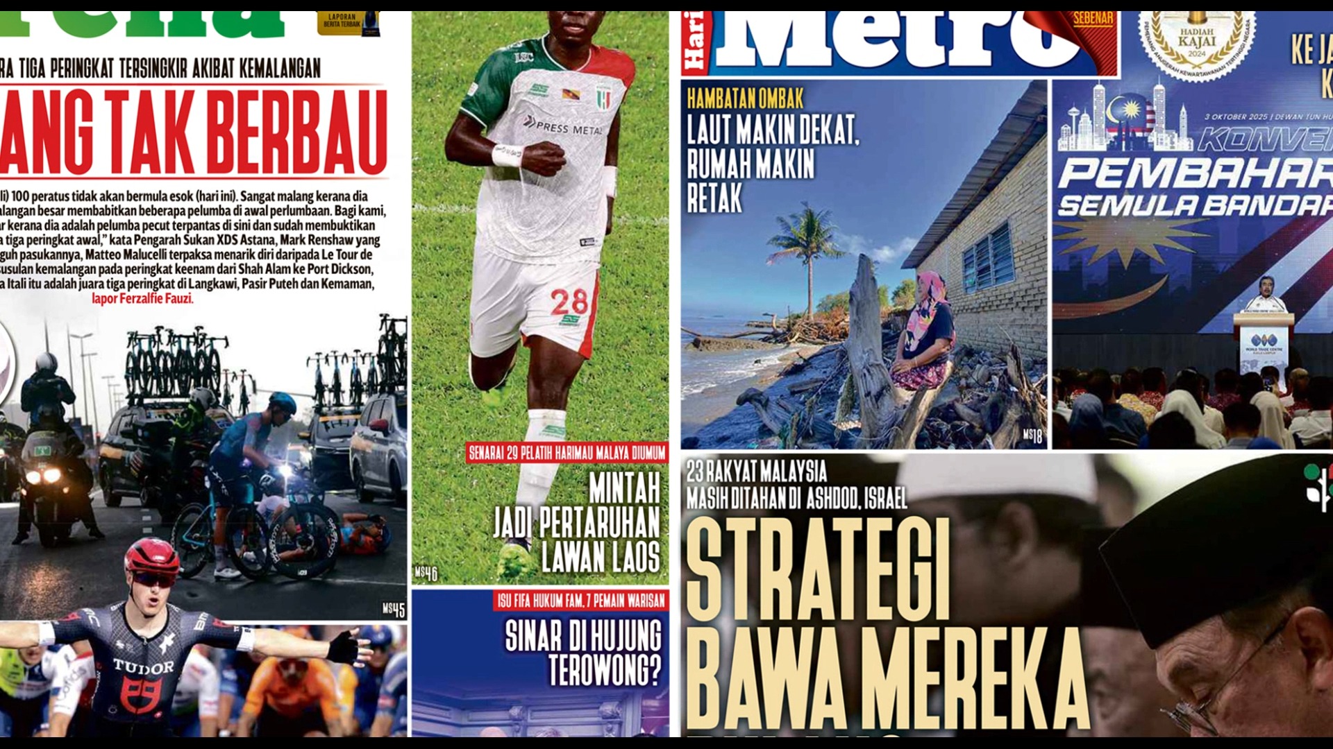 Harian Metro 4 Oktober 2025. Dapatkan di kedai atau baca edisi e-Paper ...