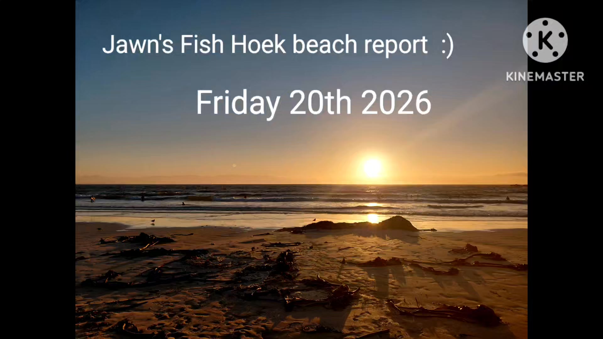 Friday's beach report :) | Jawn's Fish Hoek Beach Report | Facebook