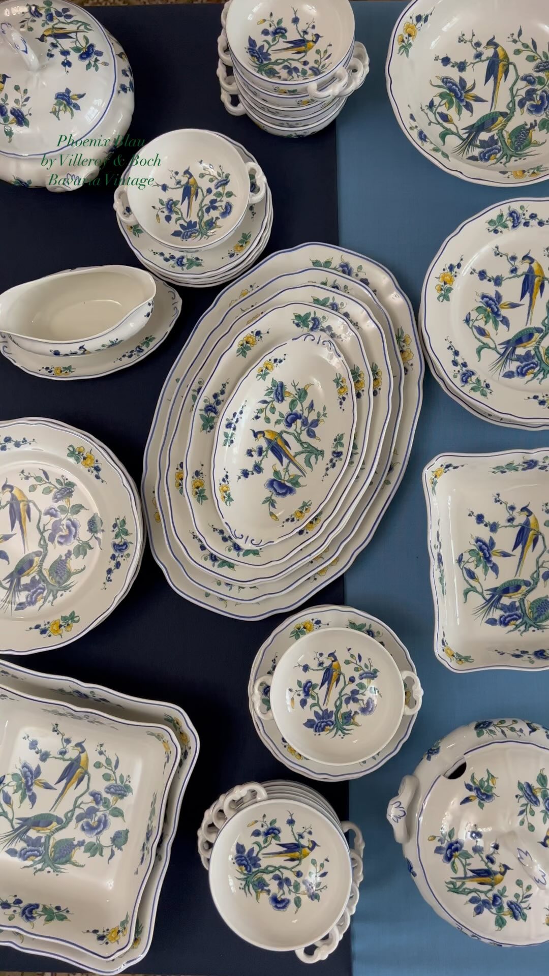Phoenix Blau by Villeroy & Boch… | Bavaria Vintage - vesela si