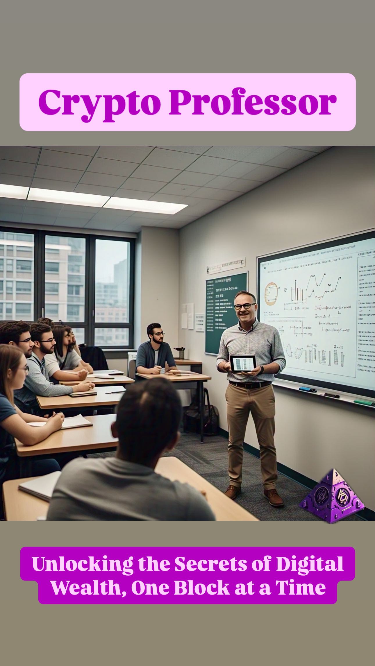 🎓 Crypto Professor: Cracking the Code to Digital Wealth! 🔑 Class is in ...