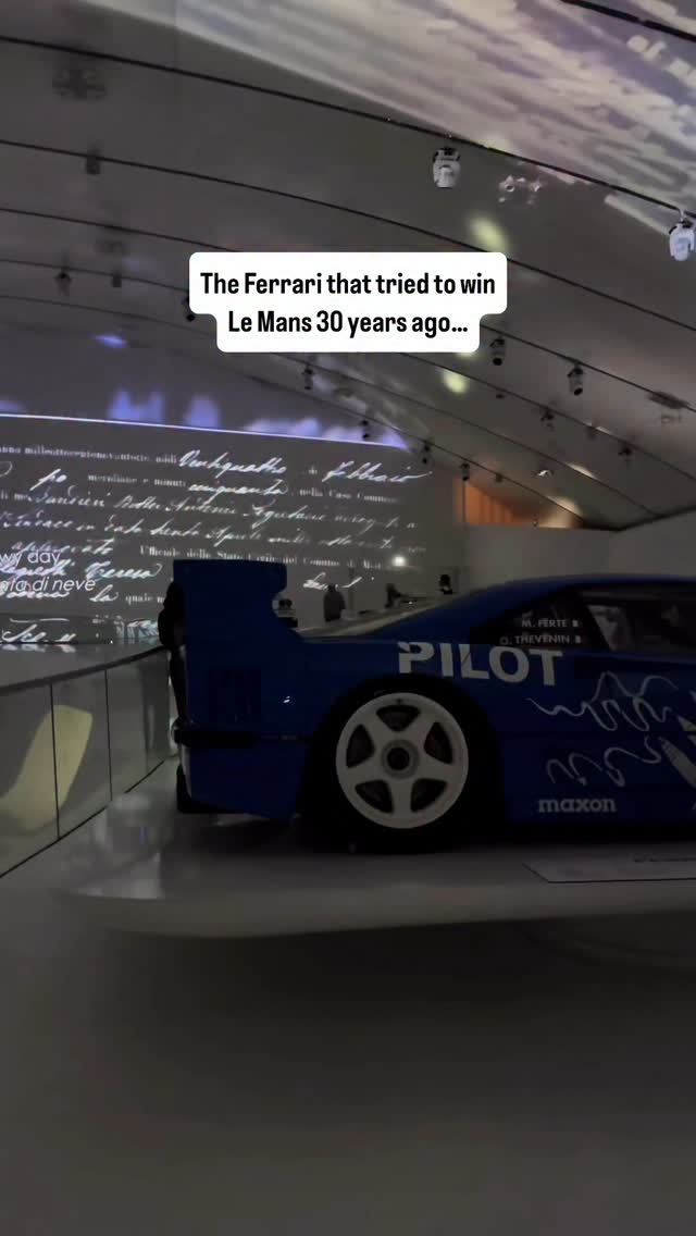 The 1995 Pilot Aldix Racing F40 LM, 720bhp pushing around just