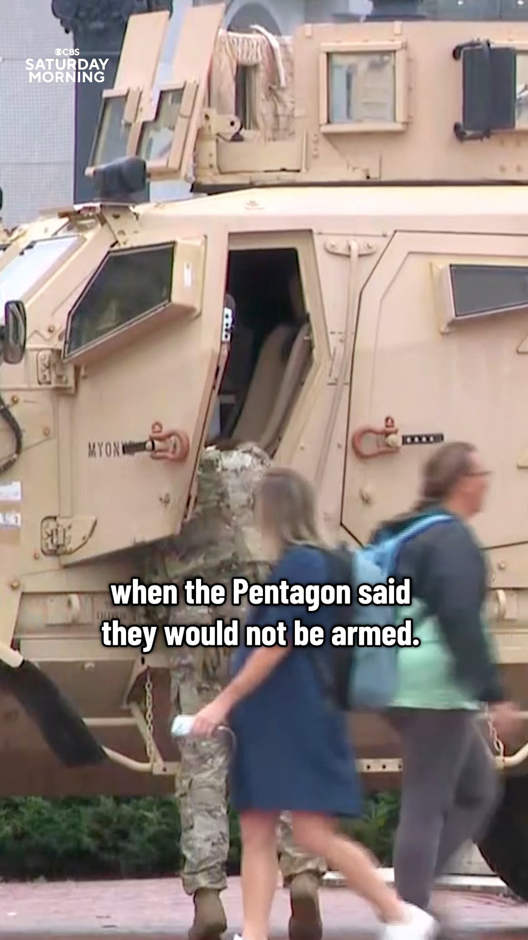 CBS Mornings - National Guard troops patrolling... | Facebook