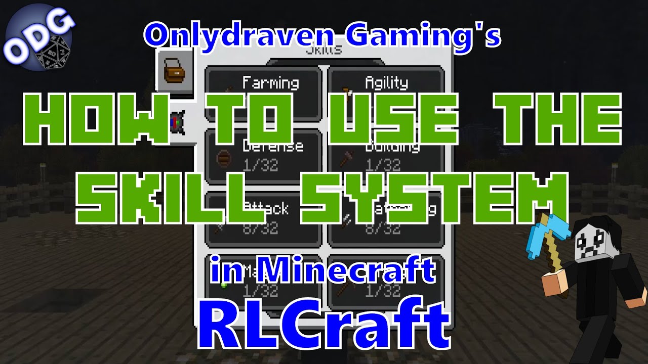 Minecraft - RLCraft - How to Make a Flint Axe to Get Wood and Wood ...