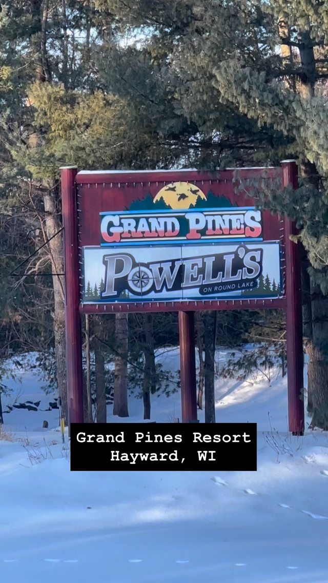 @grand.pines.resort near Hayward, Wl is my favorite place to stay in ...