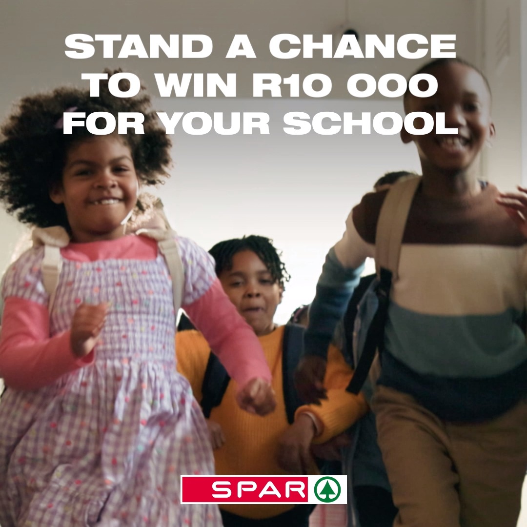 1, 2, 3, 🎉 It's that easy to WIN R10 000 for your school! 📚🛒 1. Buy 3 ...