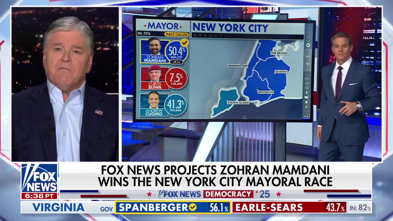 BREAKING: The Fox News Decision Desk can now project that New York City ...
