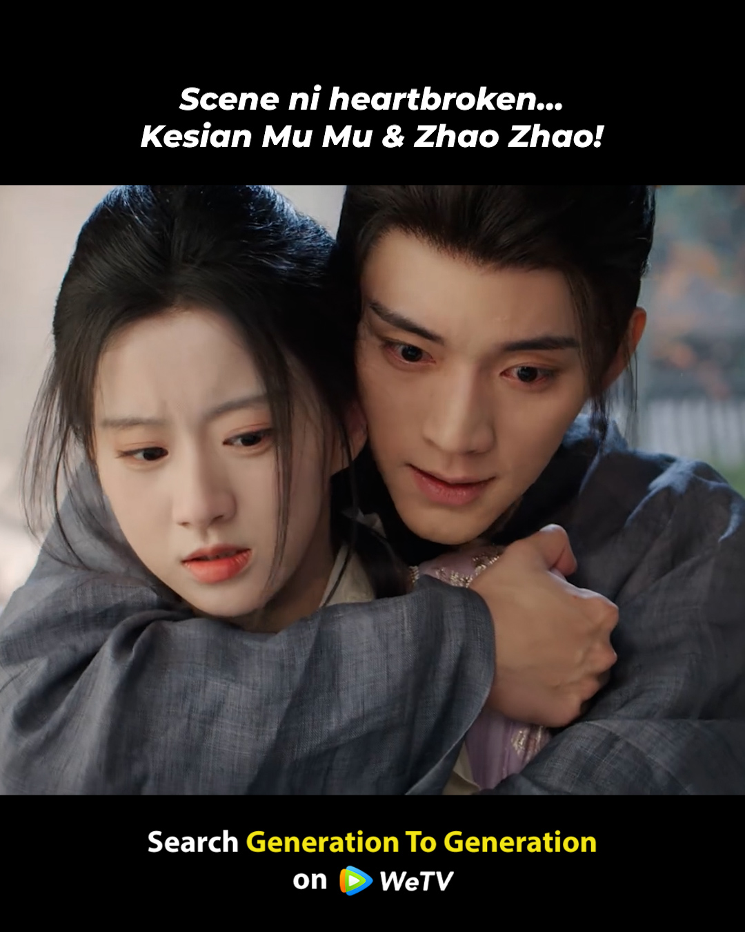 #ZhouYiran #BaoShangen This scene is heartbreaking… kesian Mu Mu & Zhao ...