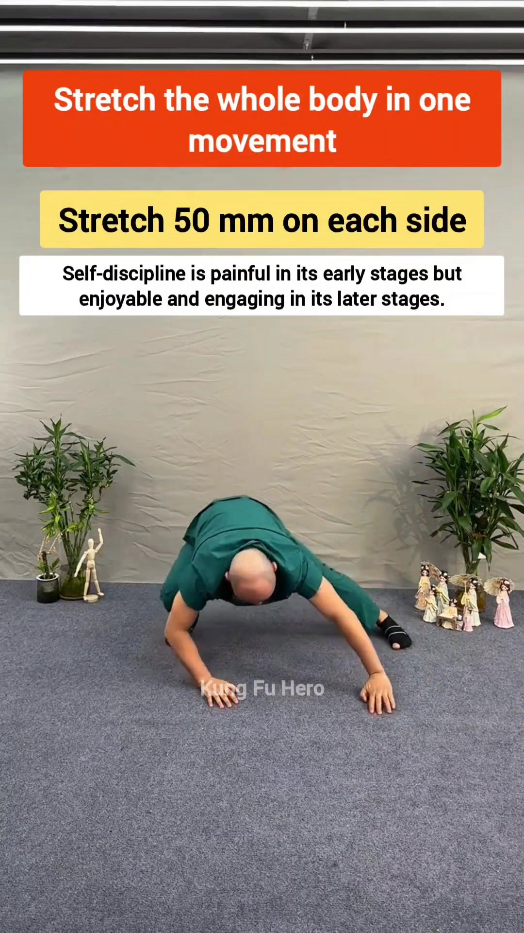 One move for a full-body stretch! Tone your core and see results in ...