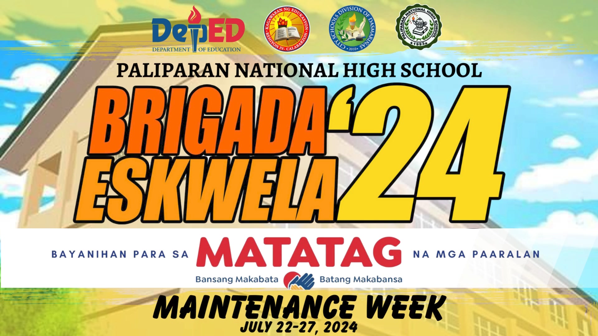 Watch: 2024 Brigada Eskwela Kick-Off Ceremony and Kapihan sa Paaralan ...