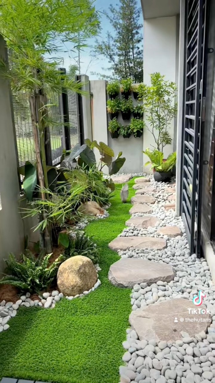 Plant Grass/Tanam rumput/Lanskap/Landscape