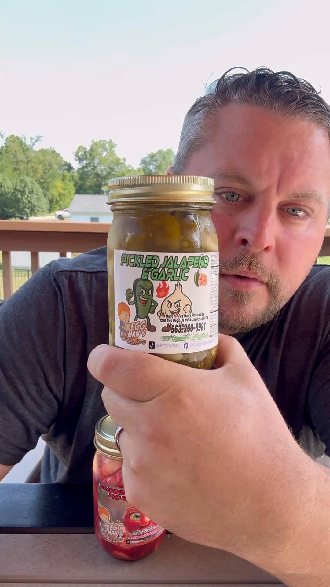 Egg Man’s Pickled Jalapeño and Garlic #picklereview #pickledgarlic # ...