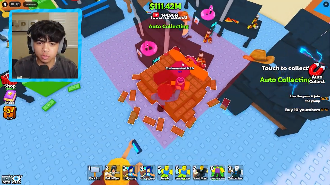 Reacting to THE RISE OF CASH! #nicoblox #new #viral #video #roblox