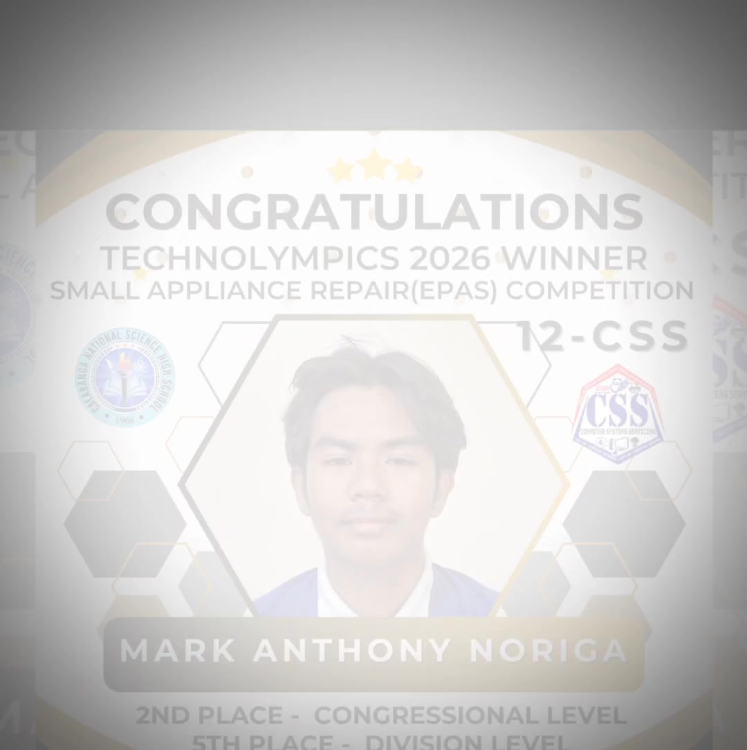 Festival of Talents TECHNOLYMPICS 2026 Congratulations ! Calabanga ...