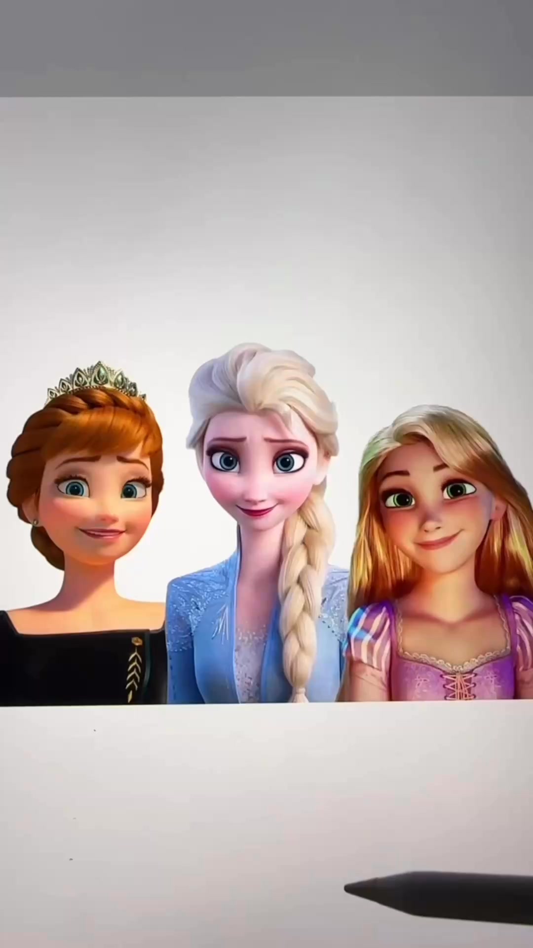 Elsa transform in Rumi #art #kpopdemonhunters #disney #Transformation ...