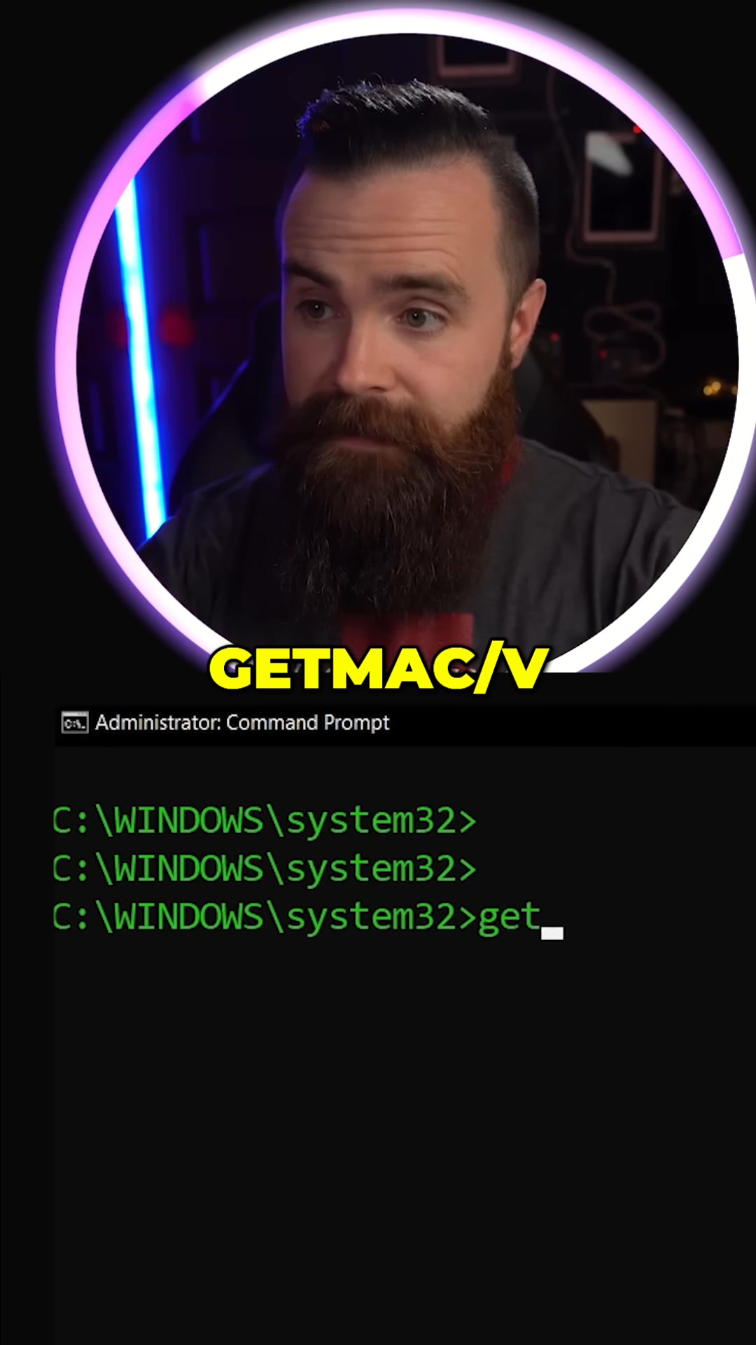 Need to find your MAC Address? Use this simple Windows command
