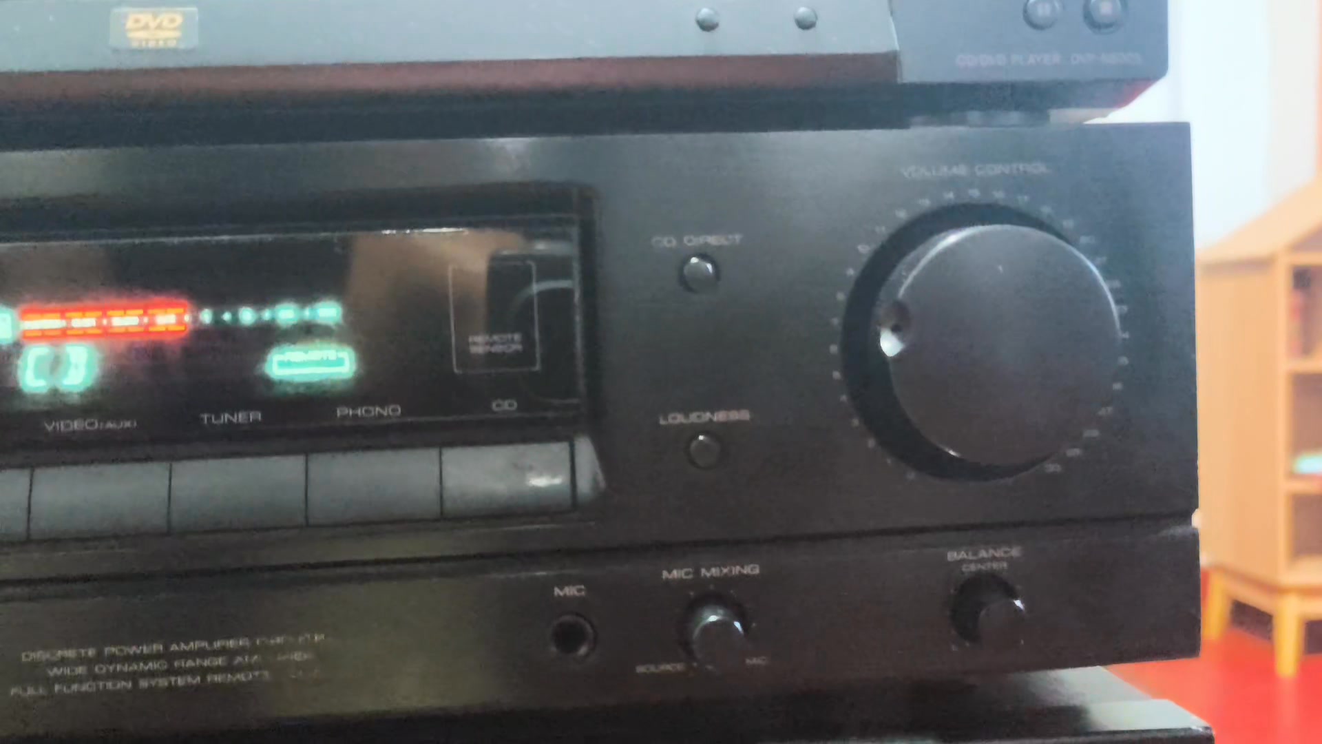 Kenwood CS-6 center speaker 60 watts into 8 ohms Made in