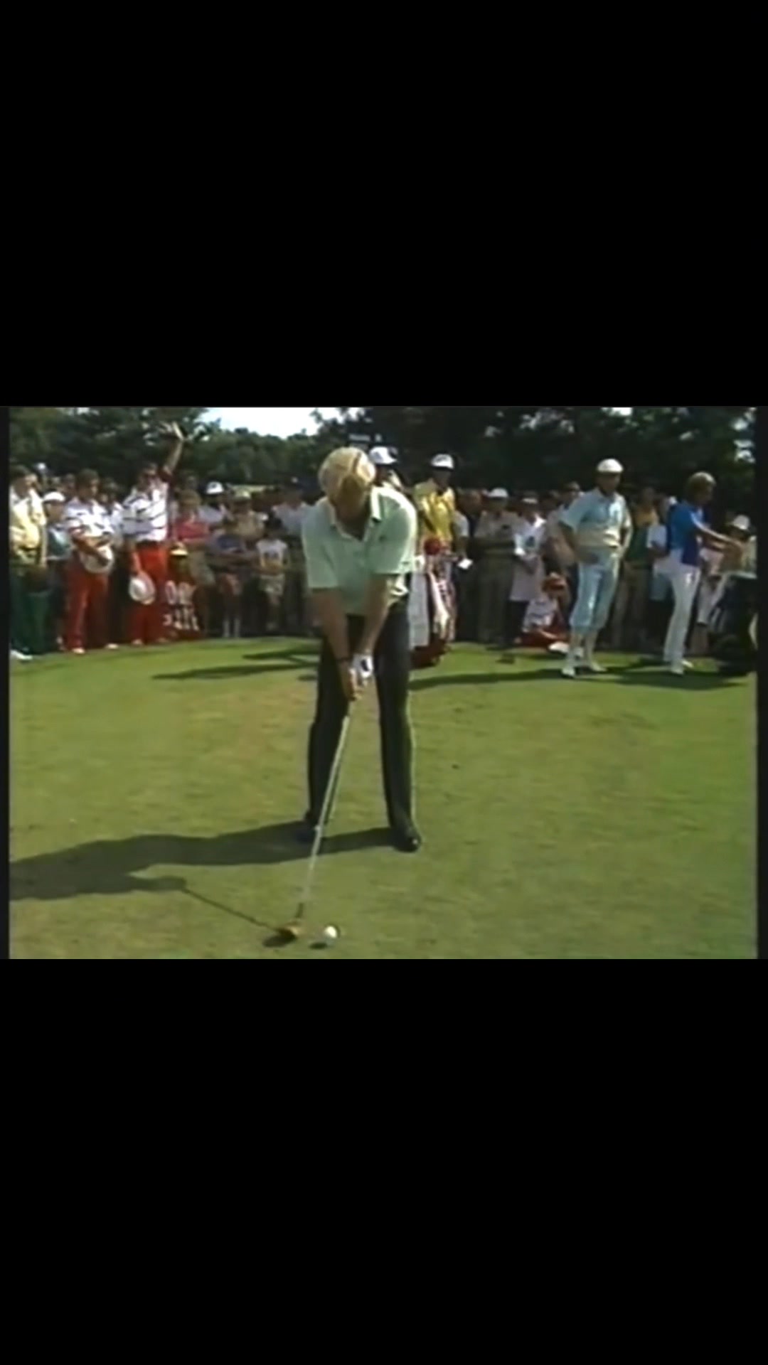 1986 PGA Championship Inverness Golf Club 18th hole Starring…. Bob