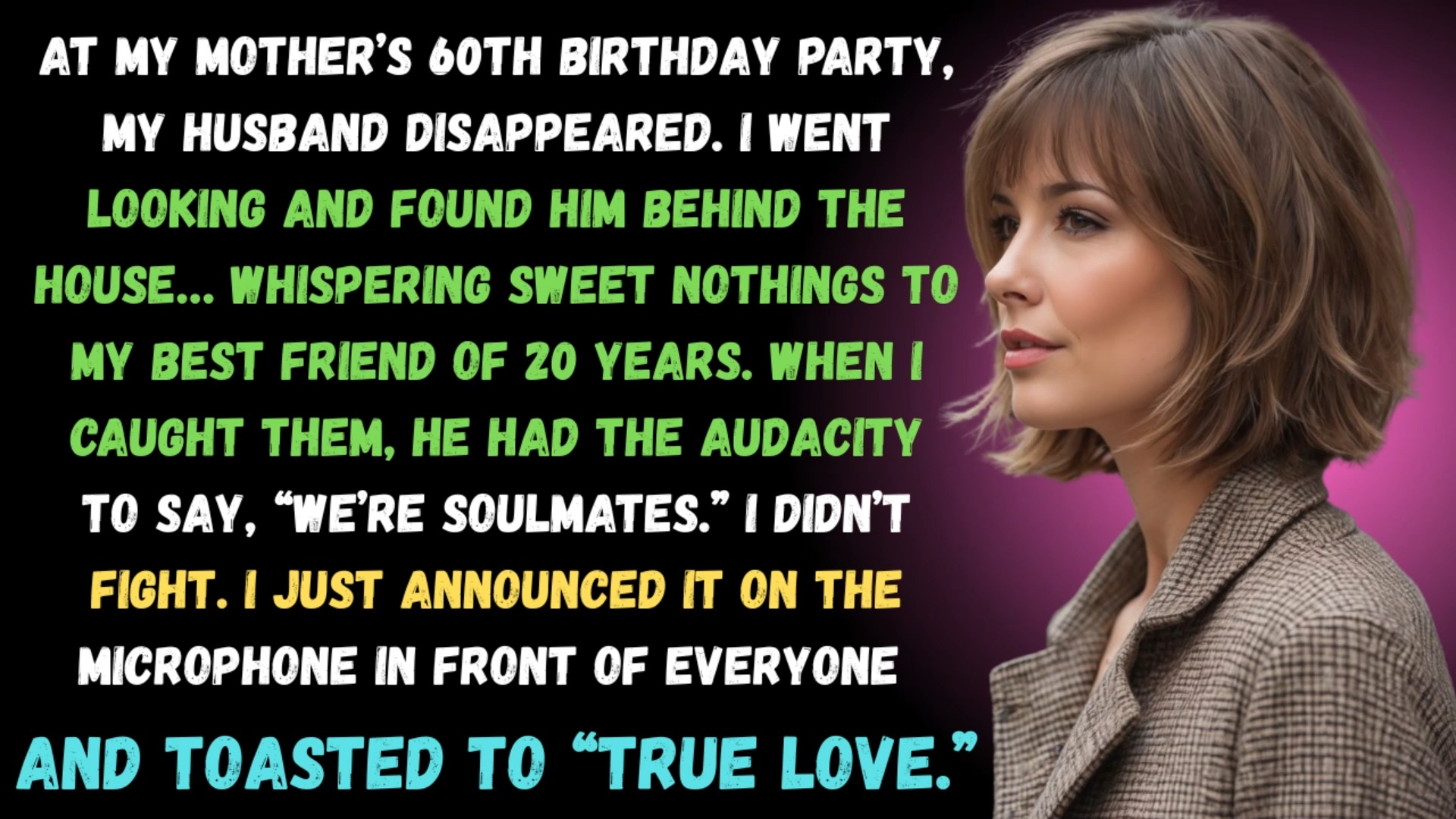 At My Mother's 60th Birthday Party, My Husband Disappeared. I Went