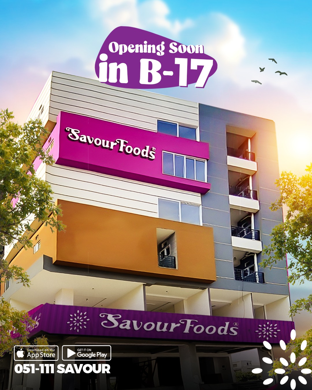 Savour Foods - Savour foods is opening soon at B-17 💜... | Facebook