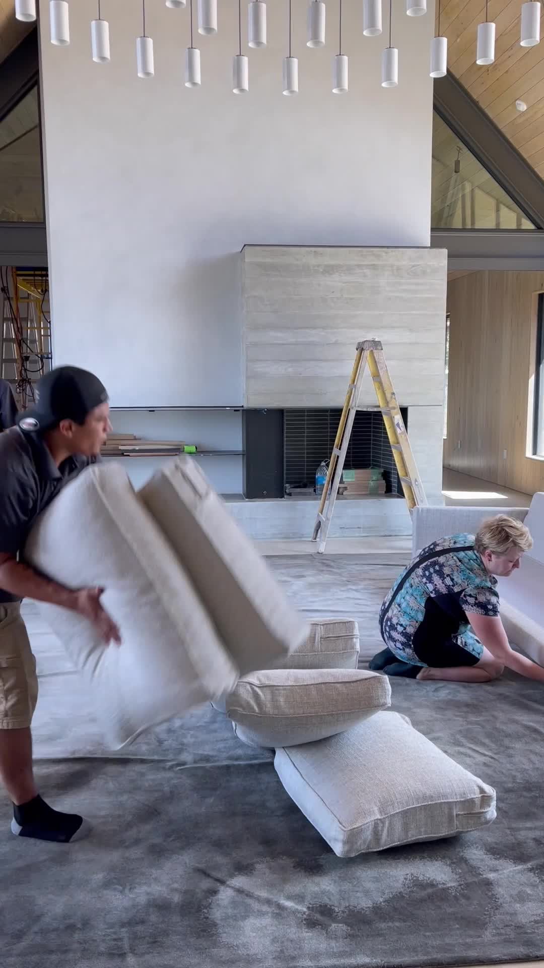 There is furniture on site: it's move-in day at the Tarry House!, Carp