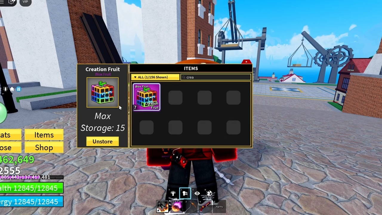 I Unlocked THE CREATION FRUIT REWORK in ROBLOX Blox Fruits. #roblox # ...